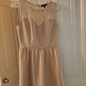 Cute Beige lace dress